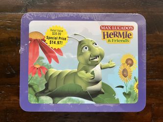 NEW!  Max Lucado & Friends “ Collectible Lunch Pail And Video Set