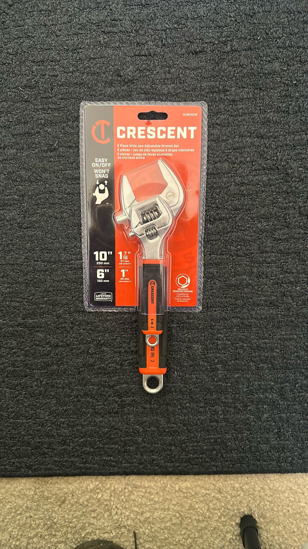 Crescent Adjustable Wrench Set