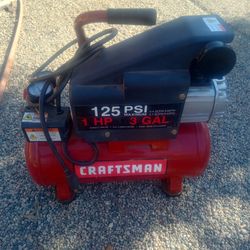 Craftsman 3 Gallon Air Compressor (Needs Repair)