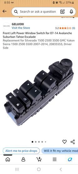 Front Left Power Window Switch Driver Side4