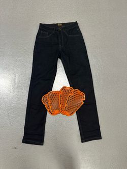 Bike Shed Motorcycle Riding Jeans 27x32