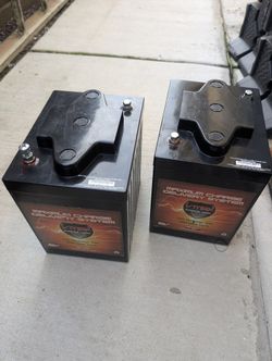V6-225 6Volts 225AH Deep Cycle, High performance AGM Battery.