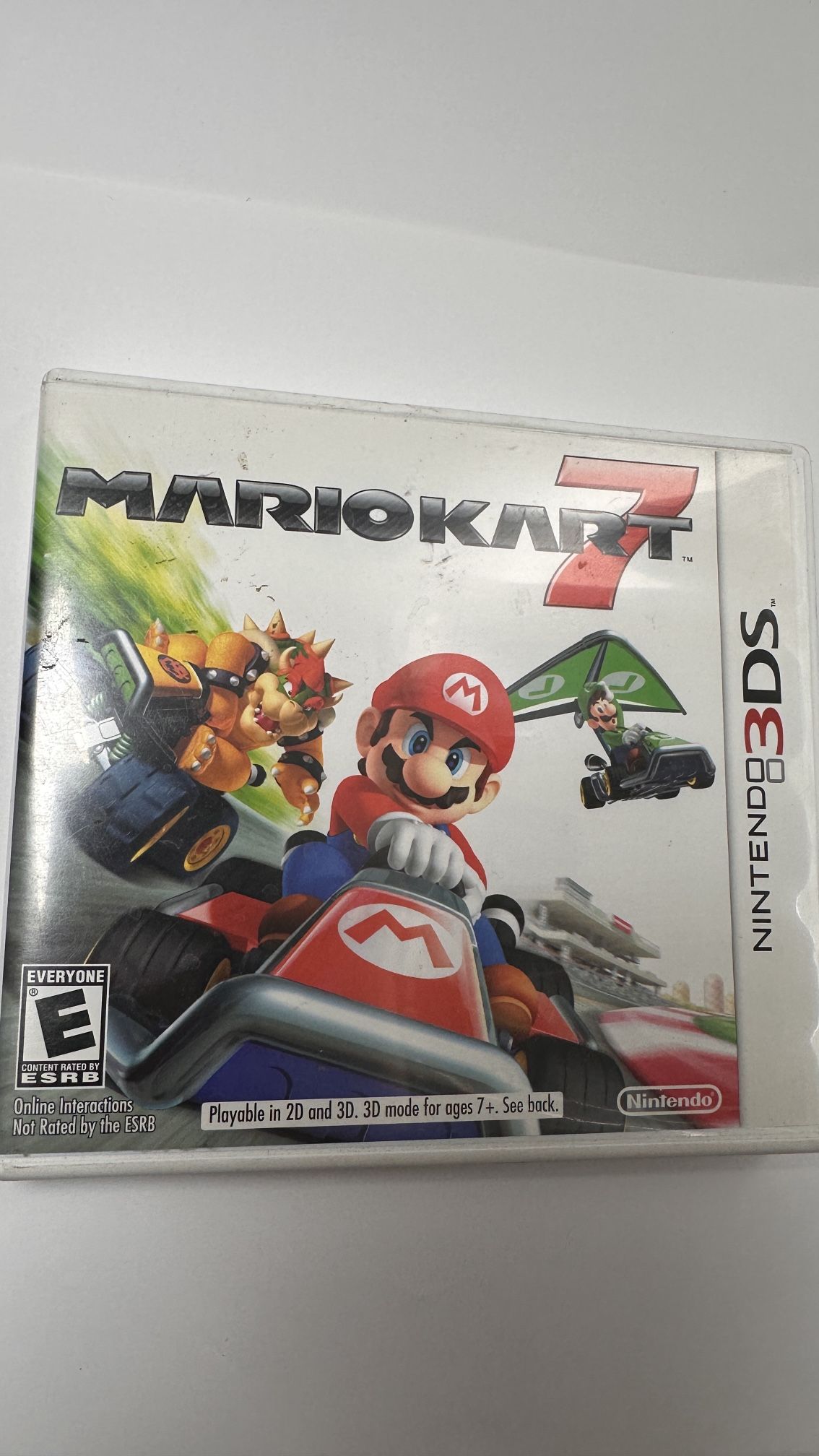 Mario Kart 7 (Nintendo 3DS, 2011) Complete w/ Manual