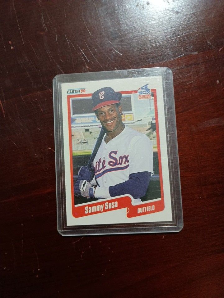 1990 Fleer - #548 Sammy Sosa