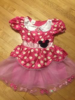Pink Minnie Mouse dress