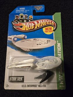 Hot Wheels Star Trek U.S.S  Enterprise NCC-1701