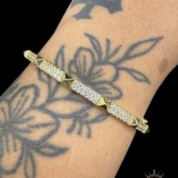 Gold Studded Bracelet 