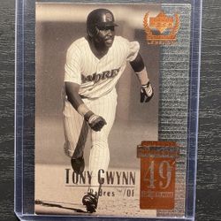 1998 Upper Deck Century Legends Tony Gywnn Baseball Card #49