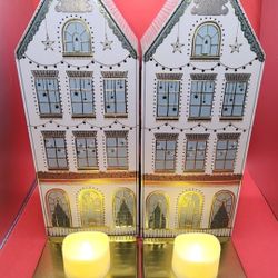 Christmas House Cookie Tin M&S