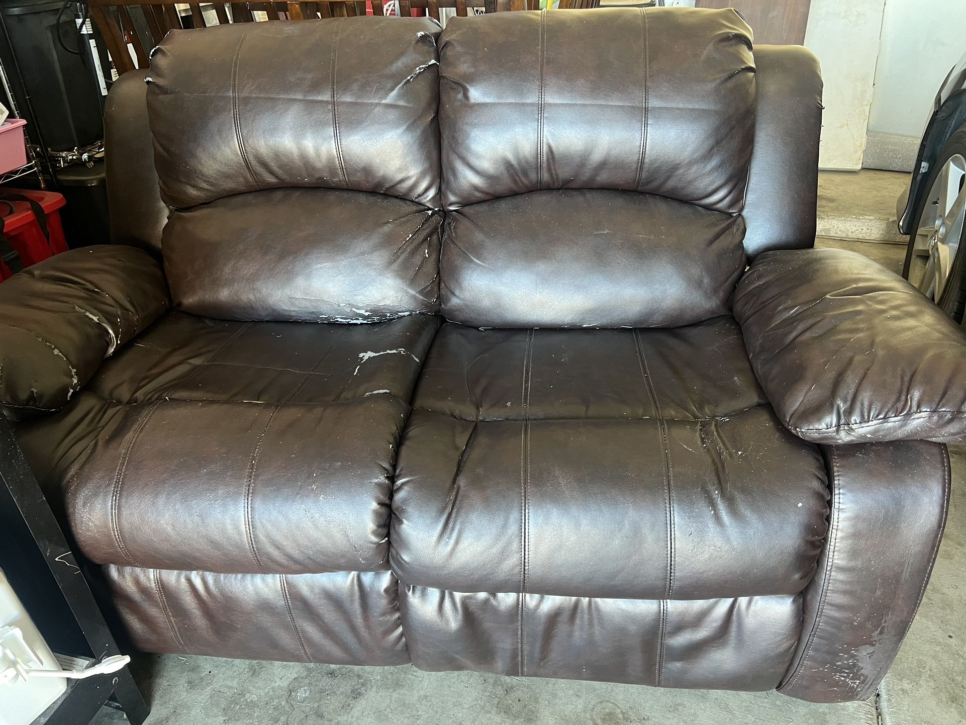 Free Loveseat Recliner
