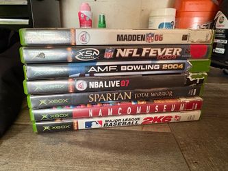 Original Xbox Games Lot of 7
