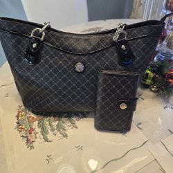 Mira Tote And Wallet Set