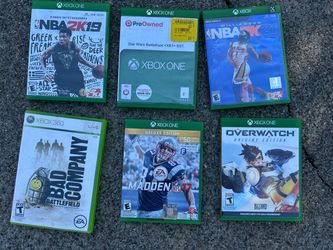 Lot of 6 Xbox Games