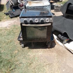 CF-RV21 GreyStone RV Gas Stove & Oven 21 Tall Cooking Range Camper Van