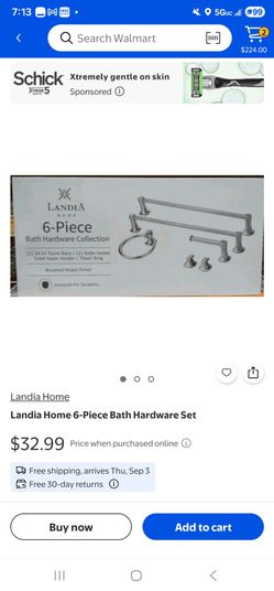 Landia Home 6-Piece Bath Hardware Set