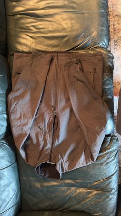 Gray Zip-Front  jacket
