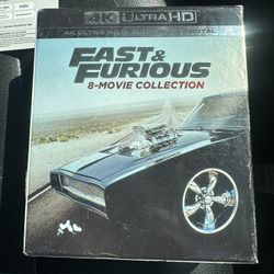 Fast & Furious 8-Movie Collection (4K Only