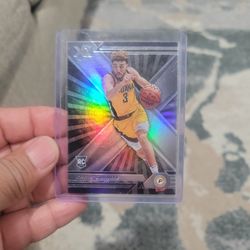 Chris Duarte Chronicles XR Silver Holo Rookie Basketball Card