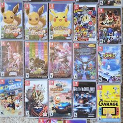 Switch Games Galore Over 65+ Titles 20-45$ Each