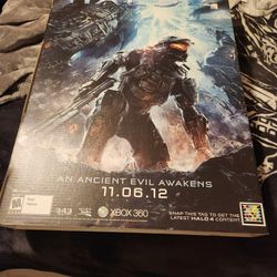 Halo 4 Cardboard Store Display Standee