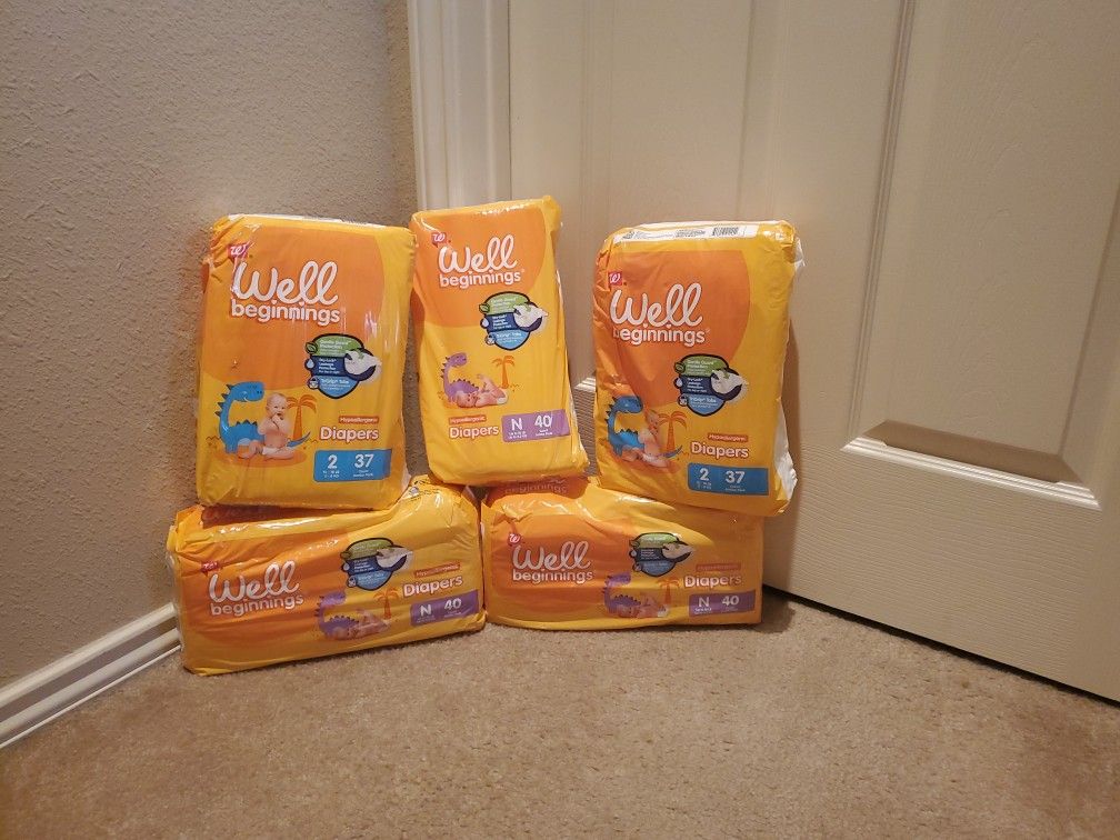 Walgreens Well Beginnings Diapers