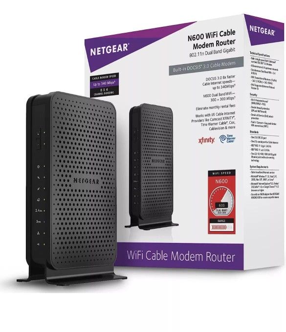 N600 Wifi Modem Router