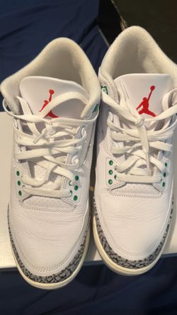 Lucky Green Jordan 3s