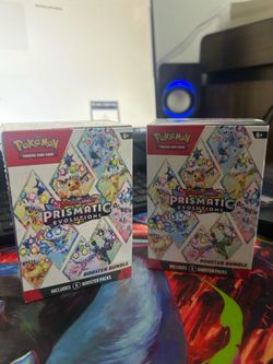 Prismatic Evolutions Booster Bundles x 2