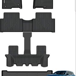 GINOWY-Floor Mats & Cargo Liner Set for Kia Sorento Hybrid 2021-2025 (PHEV& HEV),