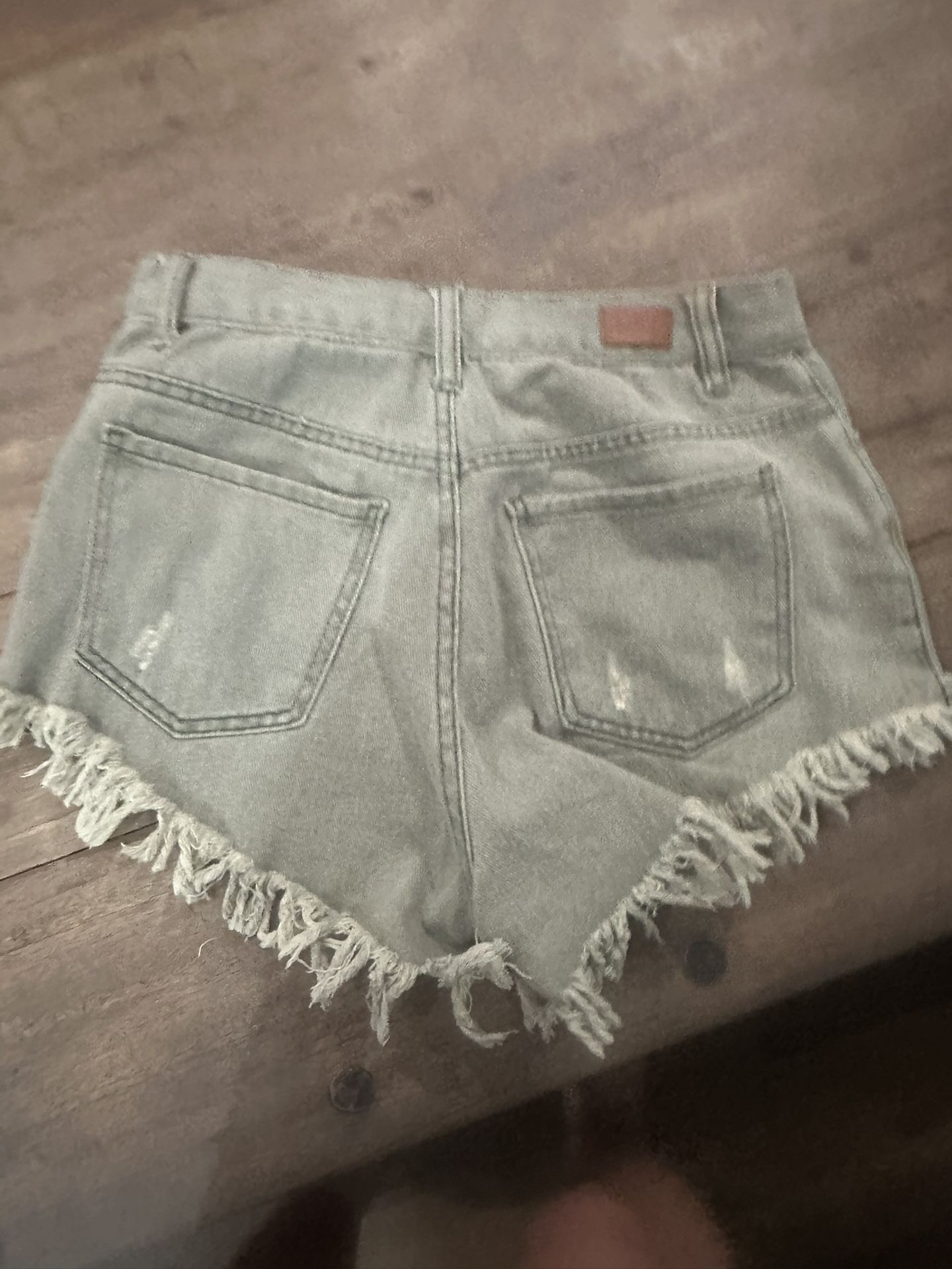 Jean Shorts Never One Size 7 No Tags