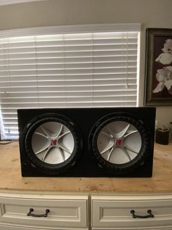 2 12” Kicker Subwoofer