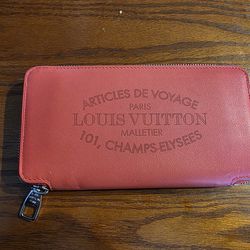 Louis Vuitton Portefeuille Iena Parnaea Leather Long Wallet