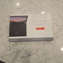 Brydge 12.3 Pro+ Wireless Keyboard + Touchpad for Surface Pro 4,5,6,7 SILVER