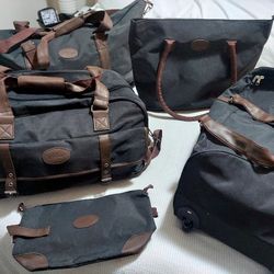 Belle Russo 5 Piece Luggage Set