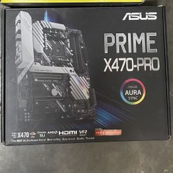 Asus Motherboard Prime X470-Pro & CoolerMaster Power Supply Bundle