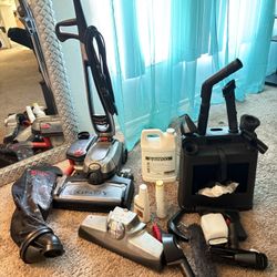 Kirby Avalir Upright Vacuum Cleaner W/ Multi Surface Shampooer System 