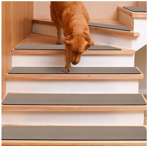 Stair Carpet Treads Pads Set of 15, Non Slip Stair Runners