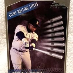 Tony Gwynn Eight Batting Titles Baseball Card Padres