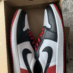 Jordan 1 Low Og Black Toe 