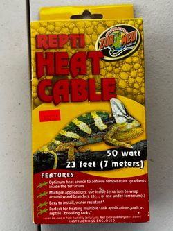 Zoo Med 50 Watt Repti Heat Cable