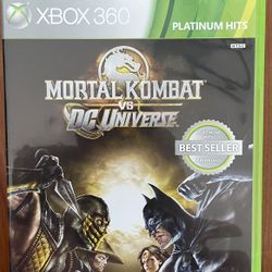 Mortal Kombat vs DC Universe XBOX 360 Platinum Hits