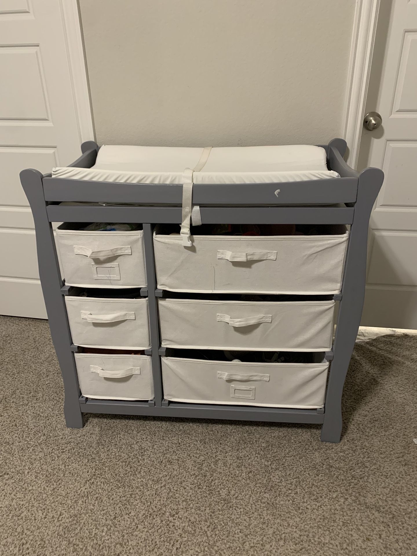 Baby Changing Table With Drawers