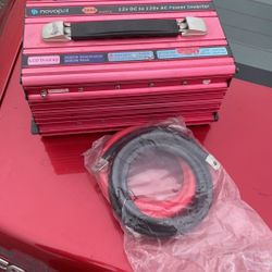 Novopal 2000W Power Inverter – 12V DC to 110V AC (Used, Works Great)