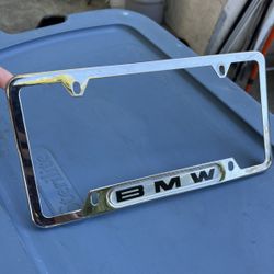 BMW Stainless Steel Plate Frame