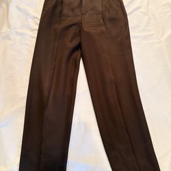 Women's Vintage Classic Brown Dress Pants Size 6