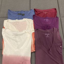 Women’s Eddie Bauer  Short Sleeved Shirts Size Medium 