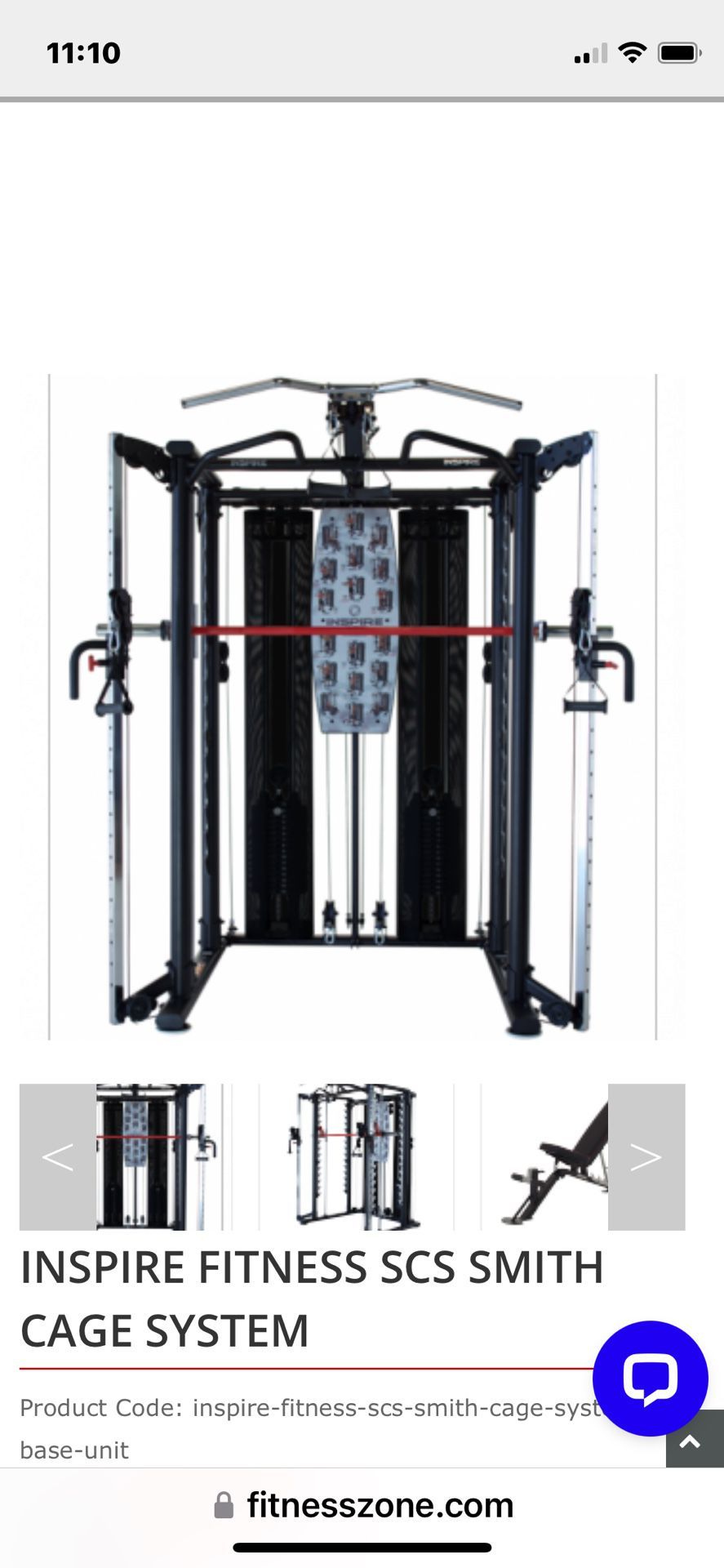 SCS-202 Smith Cage System Base & Bench