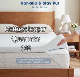 Queen size mattress topper