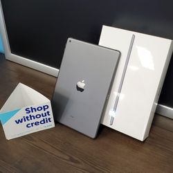 Apple IPad 9th Gen Tablet 256GB WIFI - $1 Down Today - NO CREDIT Needed
