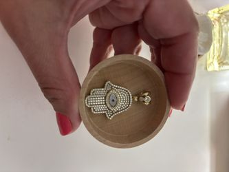 Hamsa Hand And Eye Charm